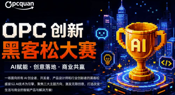 OPC 创新黑客松大赛正式启动 AI赋能创意商业落地